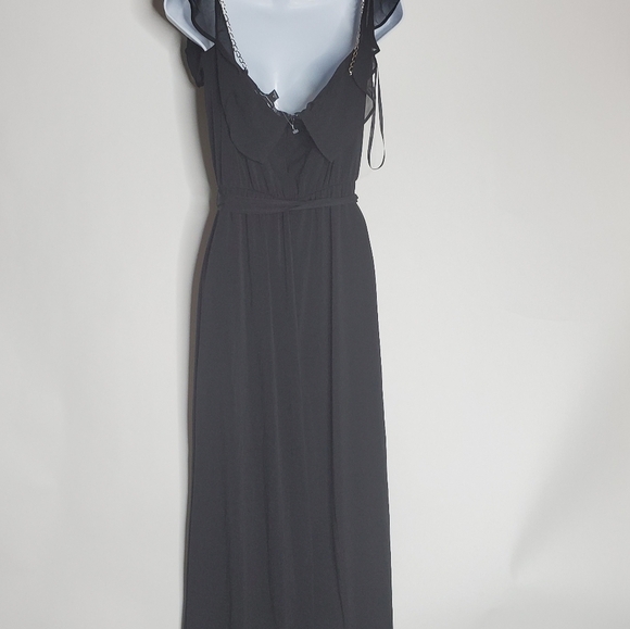 INC Medium Jumpsuit Black - Picture 3 of 6